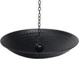 Trademark Innovations 12 Inch Rain Chain Basin with Drainage, Rain Chain Anchoring Basin, Rain Chain Water Catcher