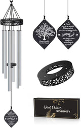 Synhonty 32'' Memorial Wind Chimes for Loss of Son, Sympathy Gifts, Bereavement/Condolence/Remembrance Gifts, Windchimes in Memory of Son