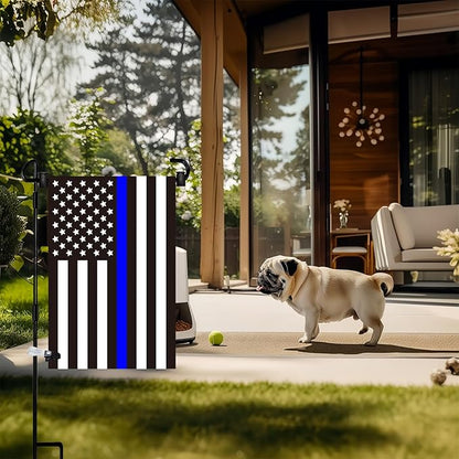 Garden Flag Pole Stand Holder, 3 Pack Garden Flags for Outside with Flag Stopper and Clip Waterproof Powder-Coated Paint for Flag Pole Holder for Outside House,Yard Flags for Outside