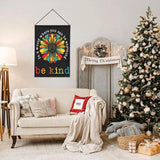 In A World Where You Can Be Anything Be Kind Garden Flag 28 X 40 Inch Peace Outdoor Floral Mini Yard Flag House Flags Double-Sided Farmhouse Sign For Home Garden Decoration