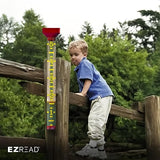 Headwind EZRead 21” Giant Professional Outdoor rain Gauge, USA Made Heavy Duty All Weather Freeze Proof Stake or mountable with Float, Red (820-1002RED)
