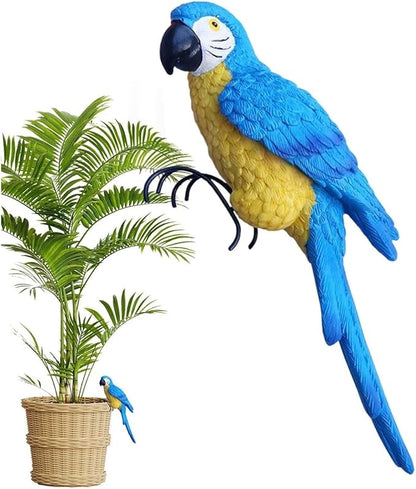 Garden Decor Resin Bird Statues Garden Decorative Sculptures Outdoor Decor Outdoor Decor(F)