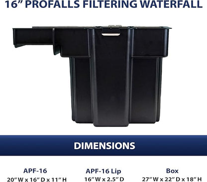 Anjon Professional Waterfall Filter 16" Biological Waterfall Filter