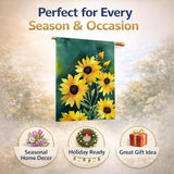 Caroline's Treasures Kentucky Goldenrod in Watercolor House Flag Large Porch Sleeve Pole Decorative Outside Yard Banner Artwork Wall Hanging, Polyester, House Size, Multicolor
