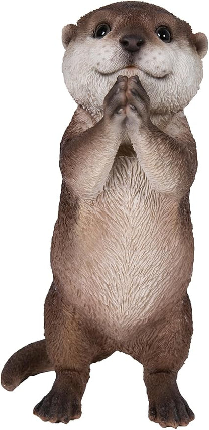 Otter Praying Statue