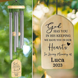 Sympathy Wind Chimes - Sympathy Memorial Bereavement Funeral Condolence Gifts for Loss of Loved One, Father, Mother, Husband, Son, Brother, Sister - in Loving Memory Gifts