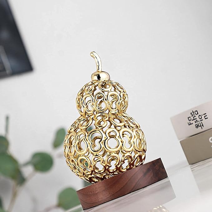 Garden Ornaments Decor Statue Outdoor,Abstract Unique Statue Sculpture Creative Statues and Sculptures Outdoor Decor for Garden,Lucky Gourd Statue Decoration Office Study Modern Living Room