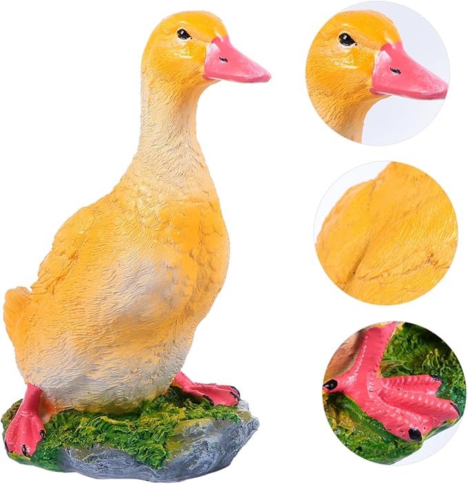 Garden Statue Adorable Ornament for Patio Lawn and Garden Decoration Cute Design for Decor Easy to Carry and Store
