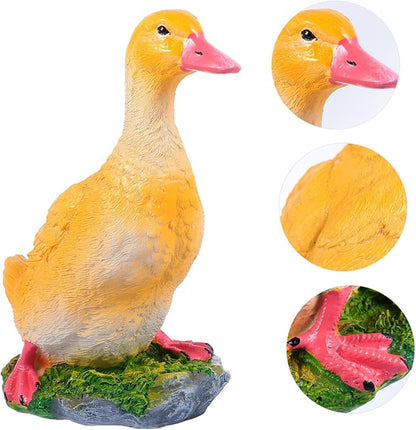 Garden Statue Adorable Ornament for Patio Lawn and Garden Decoration Cute Design for Decor Easy to Carry and Store