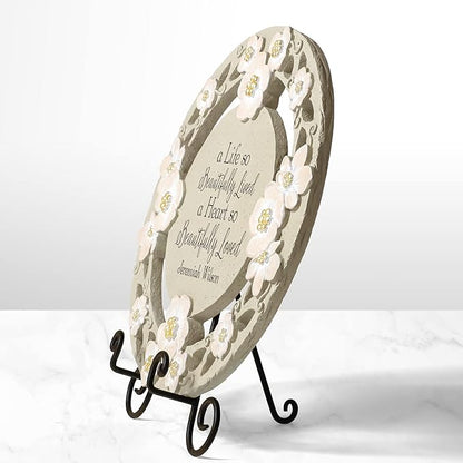Let's Make Memories Personalized A Beautiful Life Sympathy Garden Stone - Garden Memorial