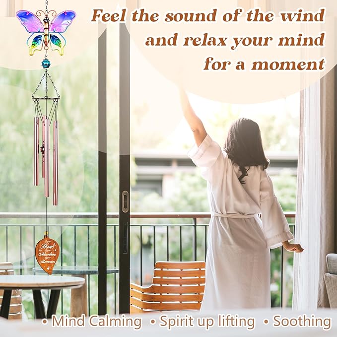 New Home Gift Ideas, Housewarming Wind Chime, House Warming Gifts New Home Family, Housewarming Gifts for Women, Men, Couple, Homeowner, Friends, Best House Warming Gift 2025