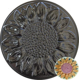 Sunflower Plastic Mold Stepping Stone Garden Path Concrete Plaster #S18