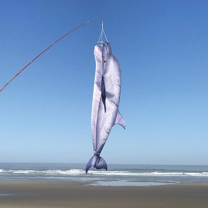 In the Breeze 5157 — Dolphin 48-inch Fish Windsock-Realistic Fishsock