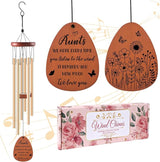 Aunt Gifts Wind Chime - Aunt Birthday Christmas Mother's Day Thanskgiving Gifts for from Niece Nephew, Auntie Wind Chimes for Outside Garden Patio Porch Decor
