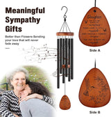 SteadStyle Memorial Gifts for Loss of Daughter, Memorial Wind Chimes, in Memory of Loved One, Bereavement Gifts, Sympathy Gift for Loss of Daughter, Home Decor Outdoor Garden Patio