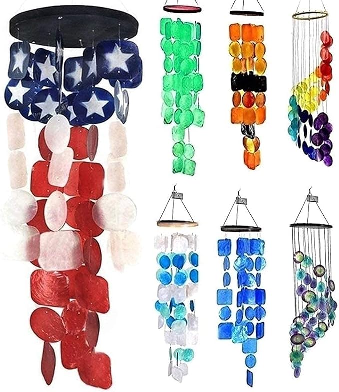 Bellaa Wind Chimes Outside Home Decor Outdoor Garden Patio Lawn Balcony Set