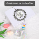 Rngmsi Crystal Suncatcher Best Mom Gifts, Birthday Gifts for Mothers Day Thanksgiving Christmas, Sun Catcher Hanging Ornament for Window Hanging Wall Art