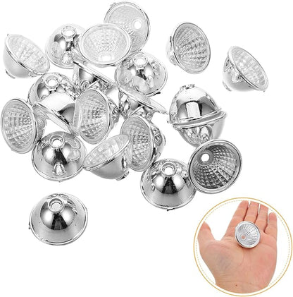TEHAUX 100pcs Solar Animal Eyes Spotlight Lamp Shade for Outdoor Garden Statues Lifelike Decorative Plastic Lights for Patios and Balconies Create Charming Ambiance Bright Solar-Powered