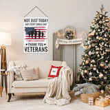 Thank You Veterans Garden Flags 12×18 Inch Double Sided Decorative Yard Banner Seasonal Flag for Outdoor Outside Decor