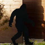 Zonon 7.5ft Large Bigfoot Iron Metal Outdoor Yard Decor Big Foot Sasquatch Gifts for Men Women Bigfoot Statue Silhouette for Yard Art Patio Lawn Forests Garden Farmhouse Decoration(Black,Classic)