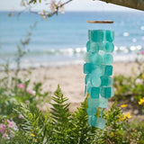 Solange & Frances Beach Decor, Outdoor Decor, Wind Chimes for Outside, Sea Glass Decor, Gift Ideas for Beach Lovers, Windchimes for Outdoors, for Beach