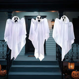 JOYIN 3 PCS Halloween Party Decoration 27.5" Hanging Ghosts, Cute Flying Ghost for Front Yard Patio Lawn Garden Party Décor and Holiday Decorations