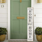 Home Sweet Home Porch Sign Wooden Welcome Sign Vertical Hanging Signs For Standing Front Porch Standing Farmhouse Porch Signs Outdoor Tall Sign Decorations Outdoor Welcome Signs for Porch 47.2H