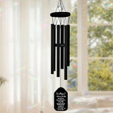 Crystal Mom Memorial Wind Chimes Christmas Sympathy Chimes Keepsake Those We Love Garden Hanging Remembrance Grief Gift Mummy Mama Step Mother in Law Ideas Gift Condolence Outdoor Decor HW12-RB-M