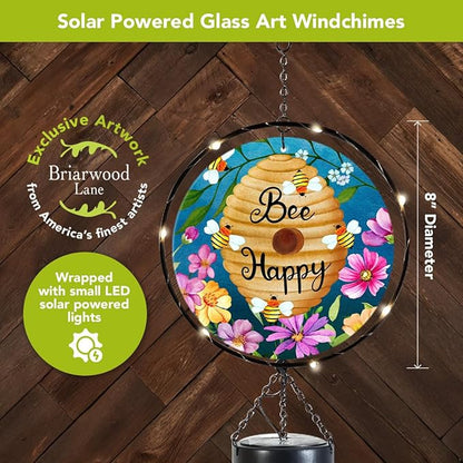 Briarwood Lane Happy Beehive Illuminated Wind Chime
