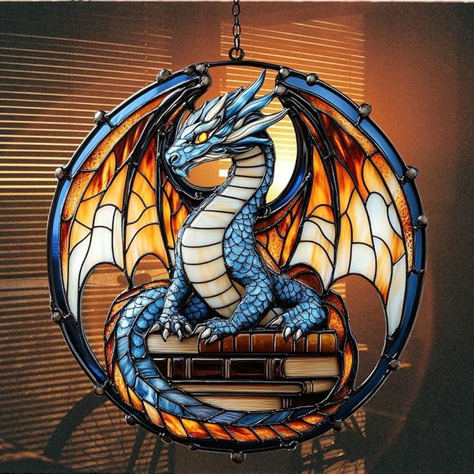 Family Reunion Tree Acrylic Suncatcher Stained Glass Effect Window Car Hanging Christmas Ornament Indoor Outdoor Decor Garden Sun Catcher Panel for Christmas Lover for Women Mom Grandma
