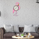 MUMTOP Outdoor Thermometers for Patio - Indoor Outdoor Thermometer, Flamingo Wall Thermometer Wireless for Garden Home Decor
