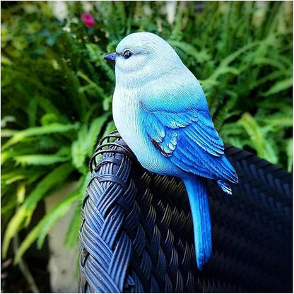 Garden Decor Resin Bird Statues Garden Decorative Sculptures Outdoor Decor Outdoor Decor(B)