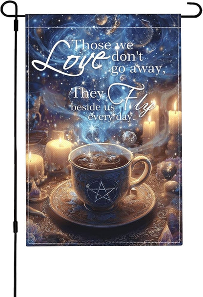Anniversary Garden Flag Seasonal Double Sided 12 x 18 Inch Small Yard Flag for Indoor Outdoor Decor Holiday All Seasons
