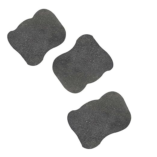 3 Pcs Stake Down Stepping Stones Outdoor Outdoor Non Slip Garden Walkway Stones,for Yard Lawn Patio Pathway Recycled Rubber Stepping Stones