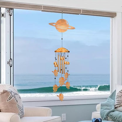 Astronaut Wind Chimes for Outside - Planet Astronauts Windchimes Outdoors Gifts for Women Men/Memorial Gift/Birthday Gifts Outdoor/Indoors, Garden Decor, Patio, Home, Porch, Yard Decorations