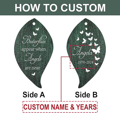 ASTARIN Cardinal Memorial Wind Chimes, Personalized 26" Small Metal Symphthy Wind Chime, Bereavement Gift for Loss of Loved One Father Mother, Dragonflie Damselflie Decor for Outside Patio Garden