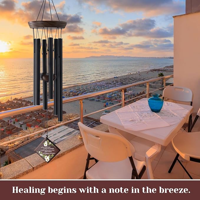 ASTARIN Wind Chimes for Outside, Memorial Wind Chimes Sympathy Wind Chimes for Loss of Loved One Tree of Life Memorial Wind Chime Bereavement Condolence Gifts for Loss of Mother Father Husband