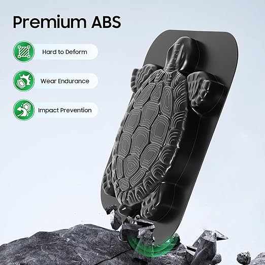 Turtle Shaped Stepping Stone Mold, 15.74" Concrete Cement Mold for Garden Path, Patio Driveway Pavers, Reusable ABS Walk Maker Mold with Lifelike Shell Texture for DIY Landscape Decoration