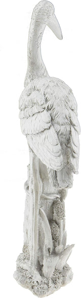 Bird Resin Garden Statue | Outdoor Indoor Figurine Gift Decoration for Home Décor, Patio, Yard, and Garden