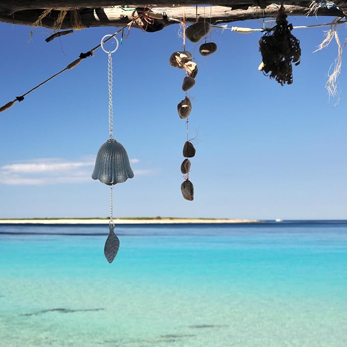 YARNOW Wind Chime Meditation Bells Chimes Maple Leaf Wind Tubes Metal Wind Bell Chimes Leaf Garden Chimes Bell Wind Fortune Hanging Bell Outdoor Chime Japanese-Style Iron Windmill Baby