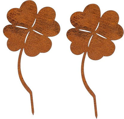 Metal Rusted Animals Garden Stake Artificial Metal Art for Decorations Outdoor Backyards Decors Animal Garden Sculpture