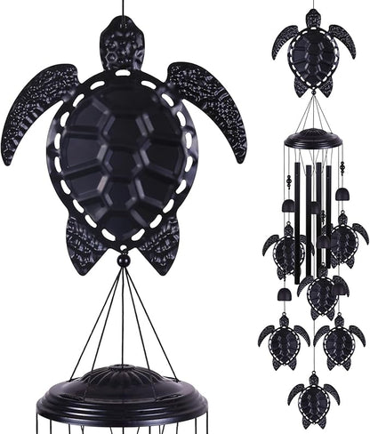 Sea Turtles Wind Chimes Outdoor Decoration, Turtle Wind Catcher, Retro Wind Bells, Memorial Wind Chime, Blessing Windchimes for Home,Balcony,Yard,Room,Xmas,Party,Indoor,Garden Decor, Gifts for Mom