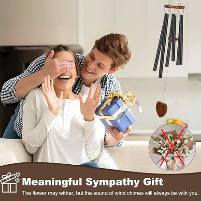 Memorial Gifts for Loss of Mother,Windchimes in Memory of a Loved One Sympathy Gifts for Loss of Mom Memorial Wind Chimes for Loss of Mother Remembrance Bereavement Condolence Gifts