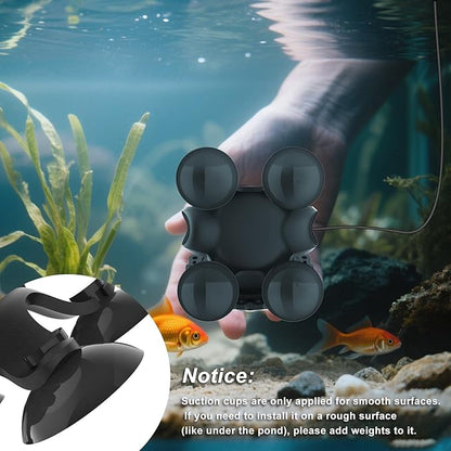 T-SUN Solar Pond Lights, 3-in-1 RGB Solar Underwater Pond Lights, IP68 Waterproof Sustainable Submersible Light for for Pond, Garden, Patio, Fountain, Pool, Waterfall Decoration