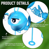 Sratte Metal Garden Decor Owl Ant Yard Art Wall Decor Outdoor Indoor Colorful Hanging 3D Fence Tree Decoration Cute Wall Sculpture for Home Garden Patio Porch Bedroom Kitchen(Ant, 6 Pcs)