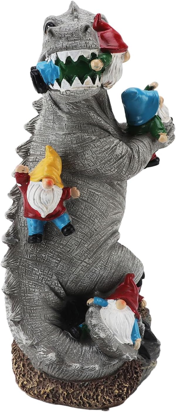 Outdoor Dinosaur Statue, Hand Crafted Ornament, Weather Resistant, Lifelike Appearance, Ideal for Garden Yard Patio Decor
