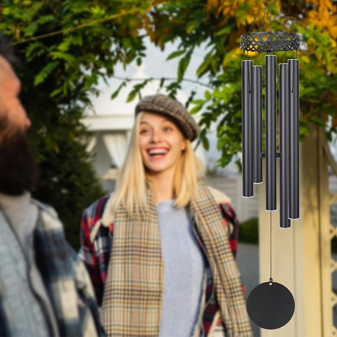 Anniversary Wind Chime for Husband & Wife, Wedding Day Gift for Husband from Wifey, Men Women Anniversary Couple Wedding Day Wife, Married Anniversaries 1st to 5th 10th 15th 25th 35th 45th 50th 55th