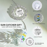 Memorial Gifts for Loss of Loved One, Unique Sun Catcher Sympathy Gift Idea Window Suncatcher, Hanging Ornament Crystal Rainbow Maker Bereavement Grief Gift Box for Loss of Mom Friend Son Family Pets