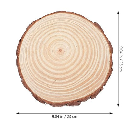 ibasenice 2Pcs Wood Log Garden Stepping Stones for Outdoor Walkway Decorative Durable Pathway Enhancer for Landscaping for Lawn and Garden Pathways