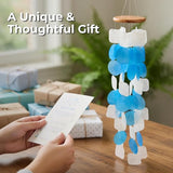 Solange & Frances Spring Decor Wind Chimes for Outside. Garden Decor Wind Chimes. Unique Windchimes Birthday Gifts for Women, Gift for Women Ideas